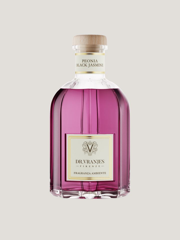 Peonia Black Jasmine 1250 ml Glass Bottle Home Fragrance
