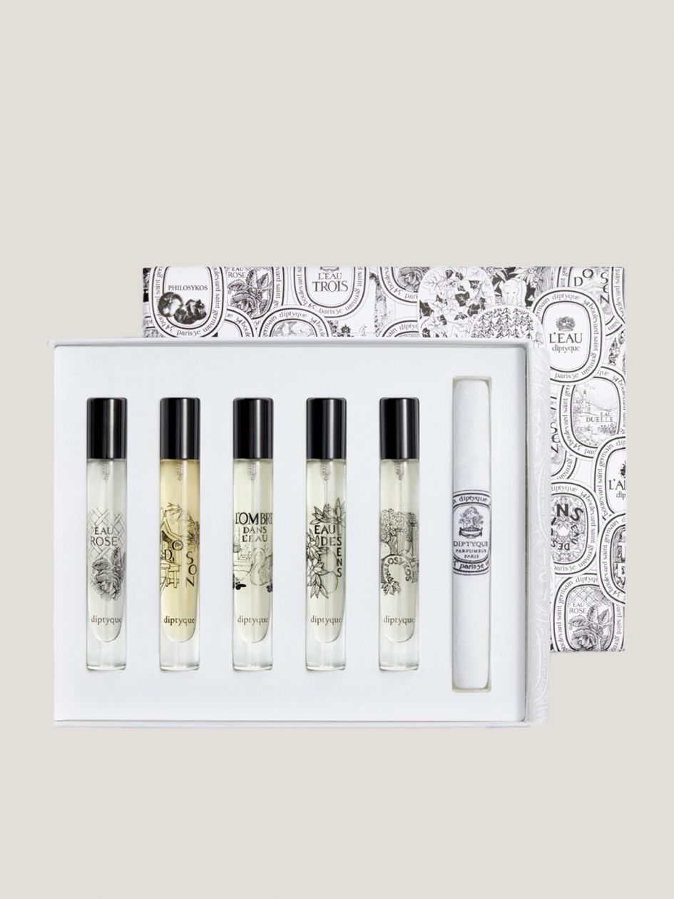 Discovery Set Eau De Toilette 5x7.5ml
Do Son, Eau des Sens, Philosykos, L’Ombre dans l’Eau, Eau Rose