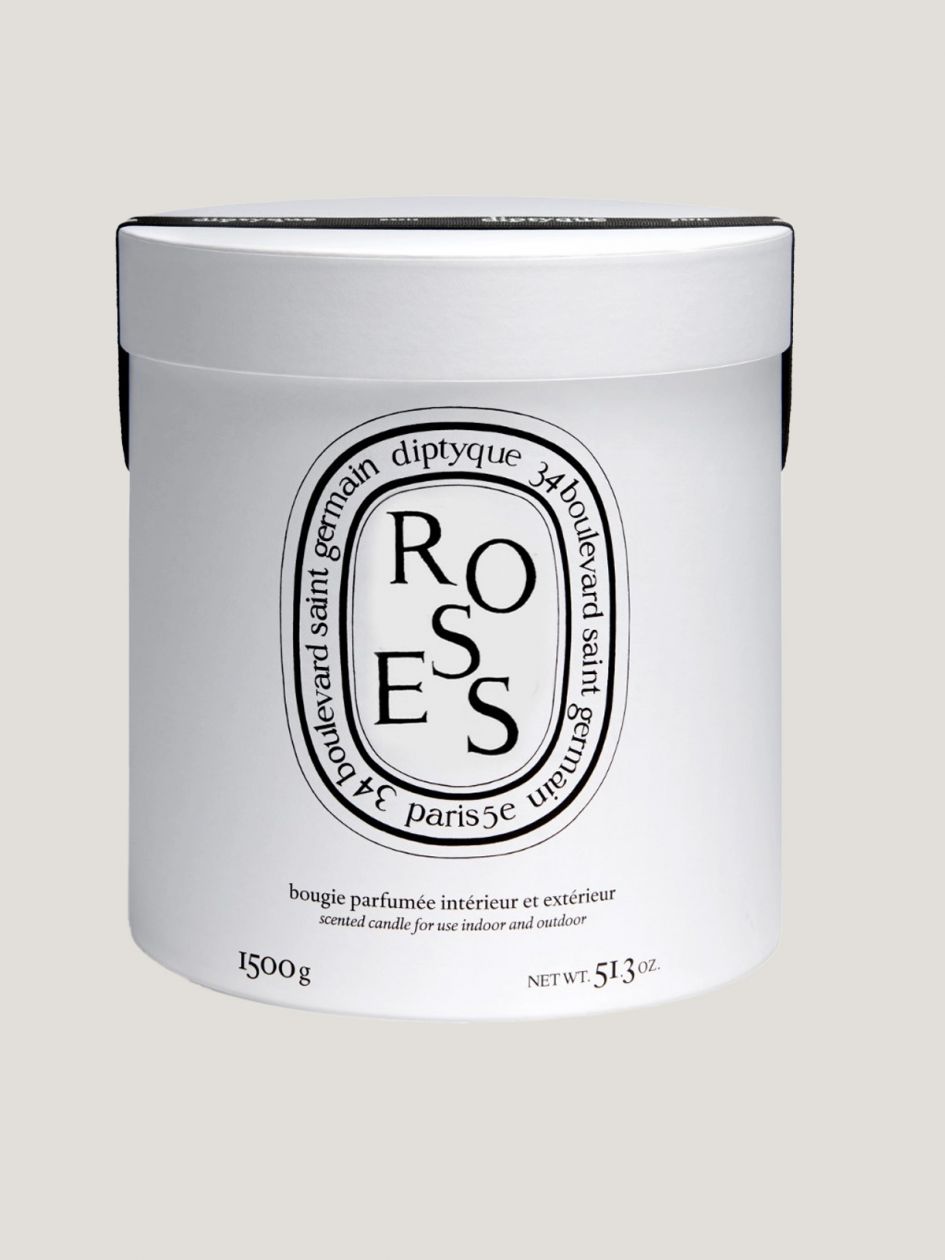 Giant candle Roses 1500g