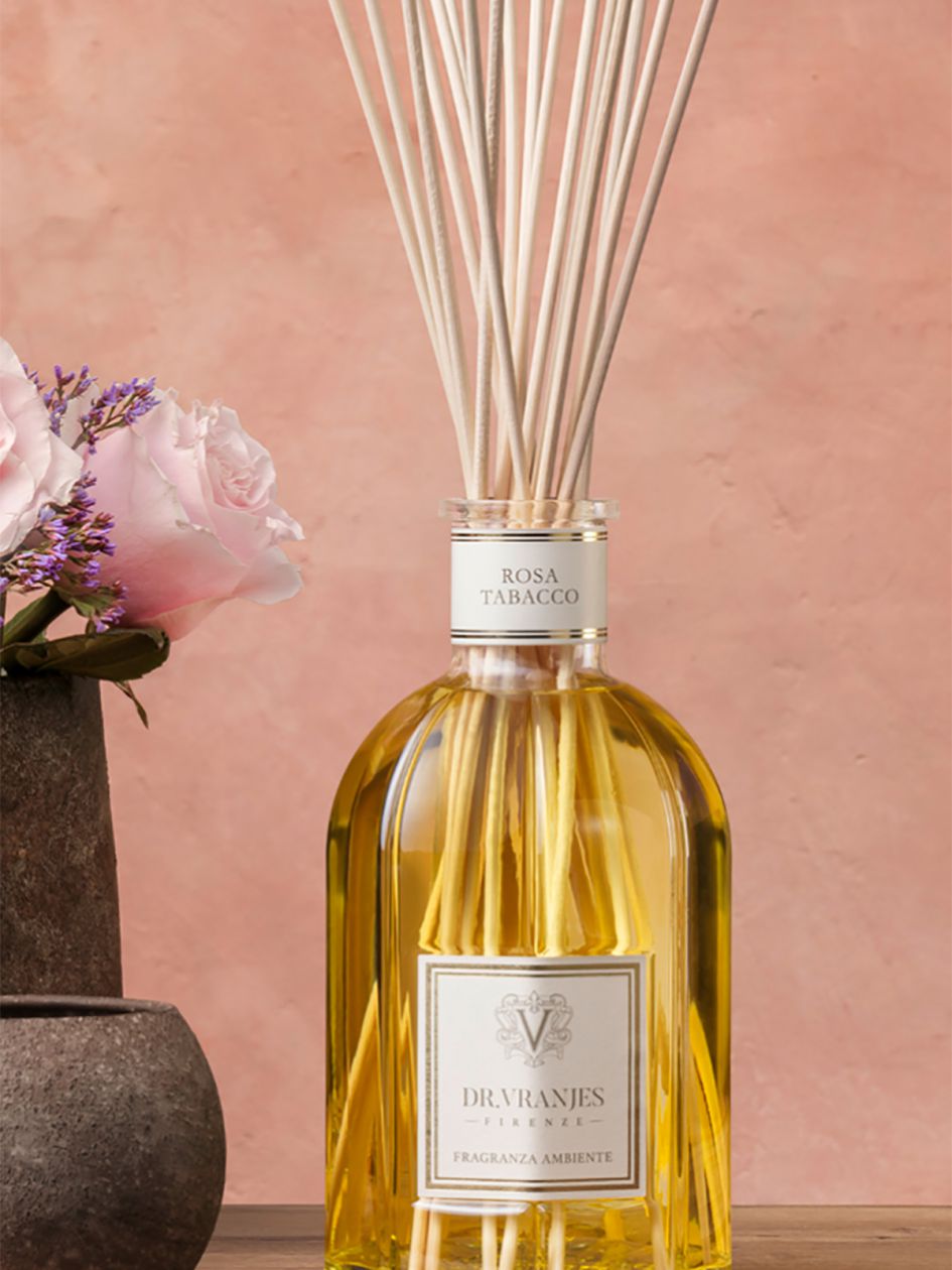 Rosa Tabacco 1250 ml Glass Bottle Home Fragrance