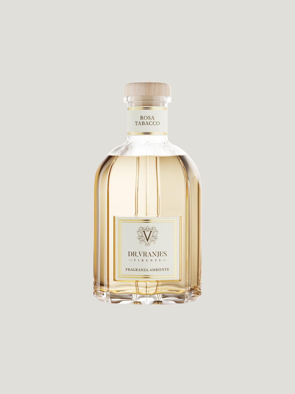 Rosa Tabacco 1250 ml Glass Bottle Home Fragrance