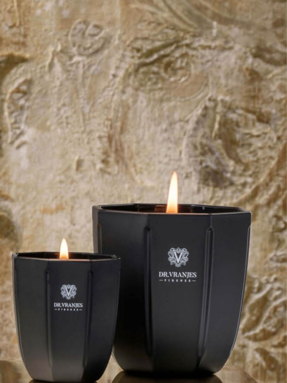 Ambra Candle 80 Gr Onyx