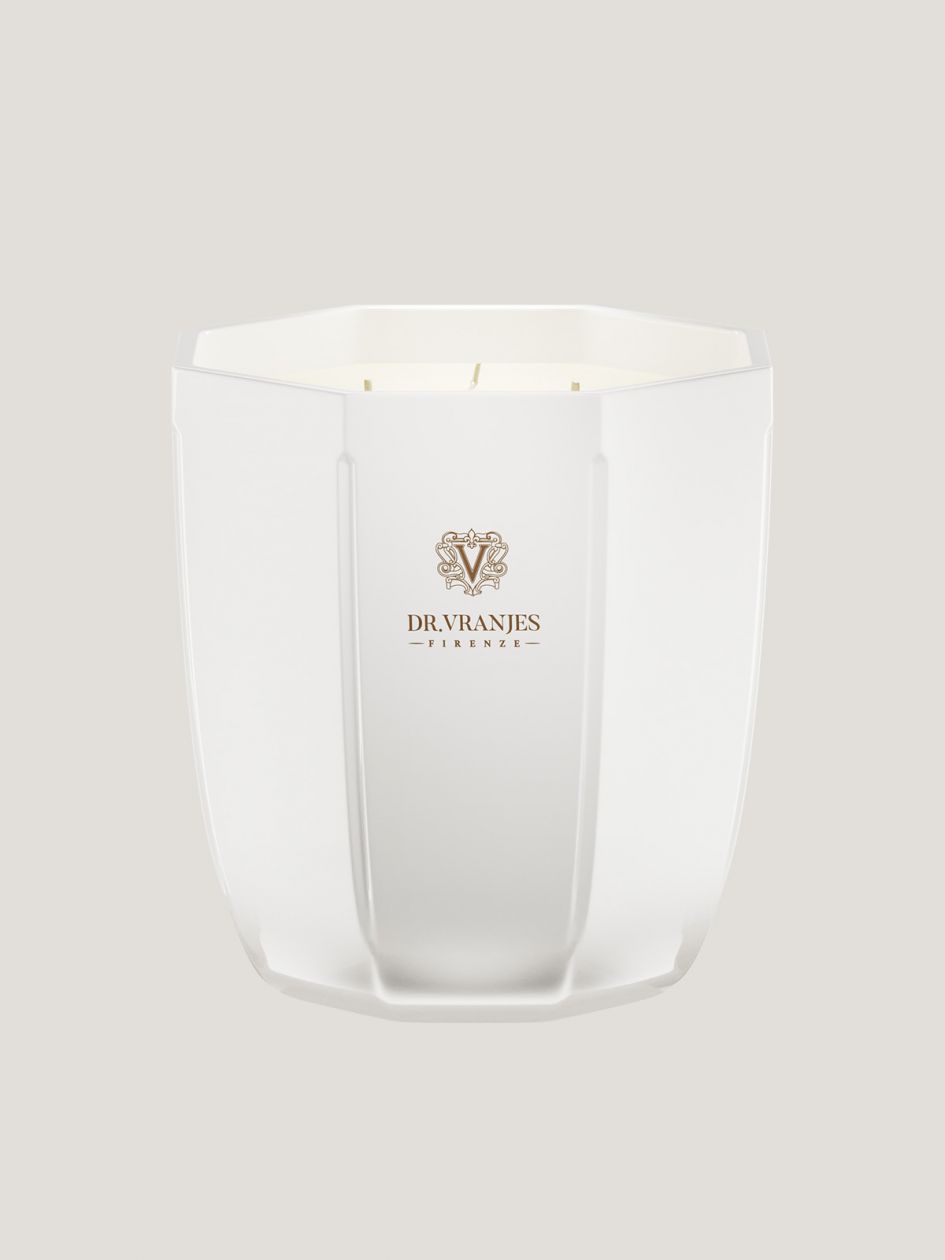 Ginger Lime Candle 500Gr Pearl White