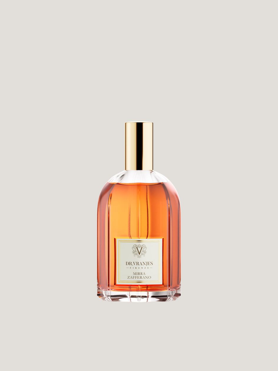 Mirra Zafferano 100ml Spray Glass Bottle Collection Fragrance