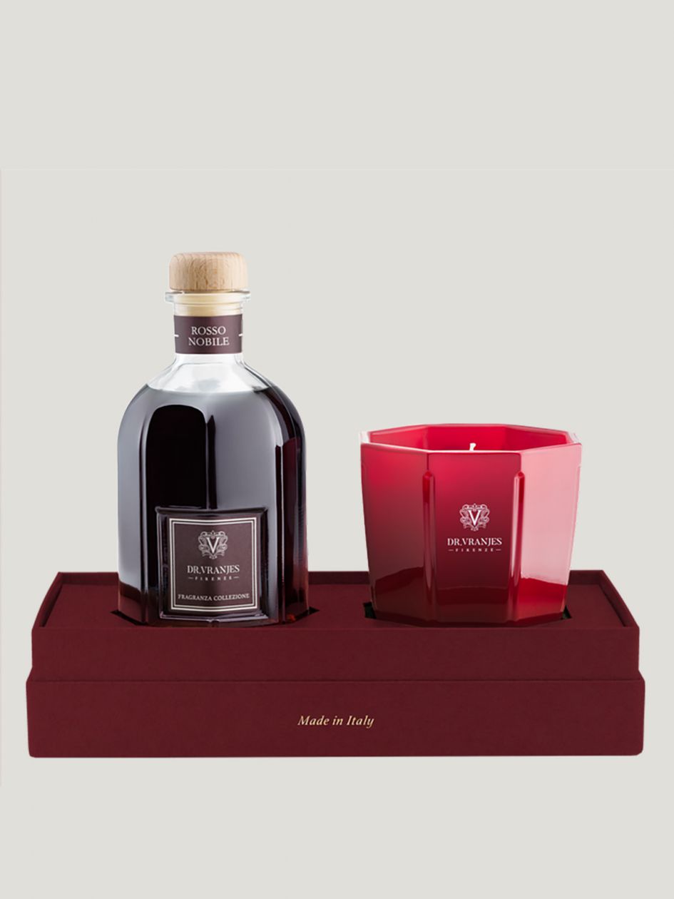 Gift Box -Ambra 250ml Diffuser + 200g Candle