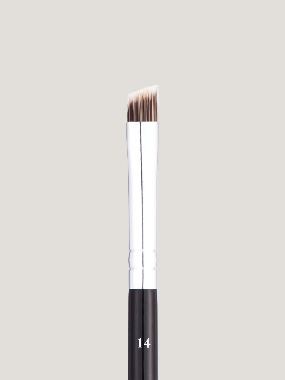 Brush(#14)-Duo Brow/Eye Liner Angled Cut/Spooley